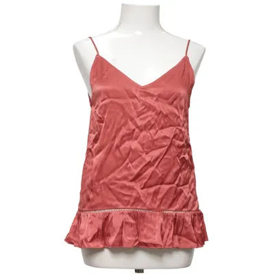 Tanktop  (Rød) fra Suncoo Bomuld, Viscose