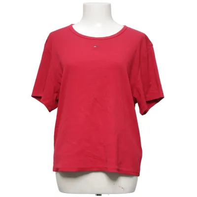 T-shirt (Rood) van Tommy Hilfiger Jeans Katoen, Elastaan