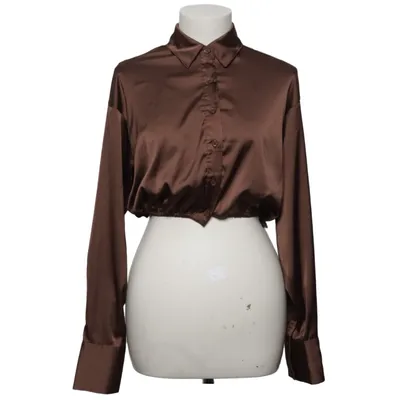 Blouse (Brown) from Bianca x Nelly Elastane, Polyester