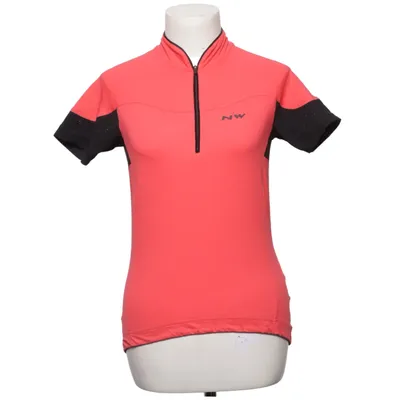 Wielershirt (Rood, Zwart) van Northwave Elastaan, Polyamide