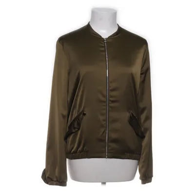 Bomber jacket (Green) from Trf Outerwear Elastane, Polyester