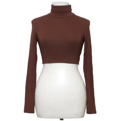 Top (Brown) from Naked Wardrobe Elastane, Viscose