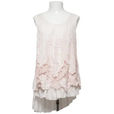 Haut (Rose) de Made in italy Élasthane, Soie, Viscose