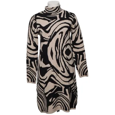 Turtleneck dress (Beige, Black) from Lamiar Polyamide, Polybutylene, Viscose