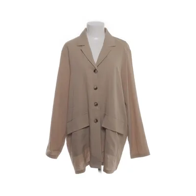 Blazer (Beige) van Qed London Polyester, Viscose, Elastaan