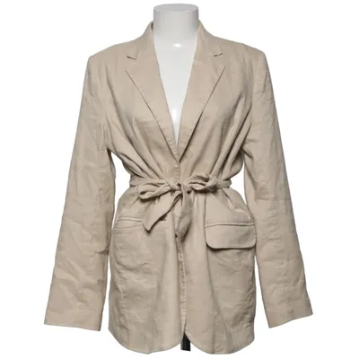 Blazer (Beige) van Summum Acetaat, Elastaan, Linnen, Polyester, Viscose