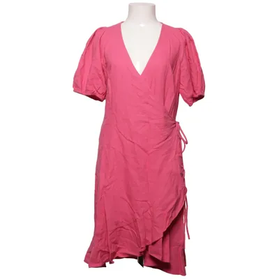 Slå-om-kjole (Pink) fra Bondelid Linned, Viscose
