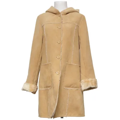 Shearling Jacke (Beige) von Avitano Polyester