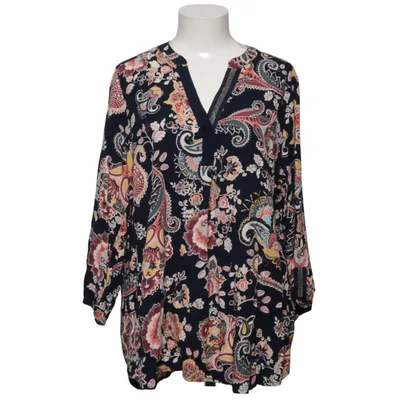 Blouse (Blauw, Meerkleurig) van Canda Premium Viscose