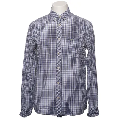 Shirt (Blue, White, Green) from Mustang True Denim Cotton