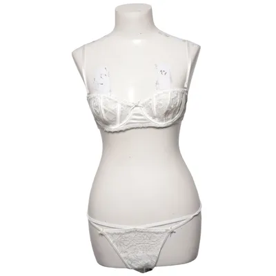 Ondergoed set (Wit) van PrettyLittleThing Elastaan, Polyester