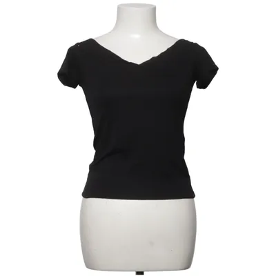 Top (Zwart) van Pieces Elastaan, Viscose