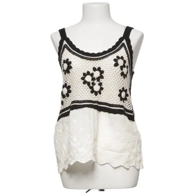 Tank­top (Weiß, Schwarz) von Miss Good Baumwolle