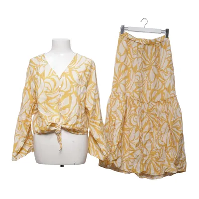 Set (Yellow, White) from Lindex Cotton, Polyamide, Viscose