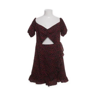 Klänning (Svart, Röd) från Boohoo Polyester