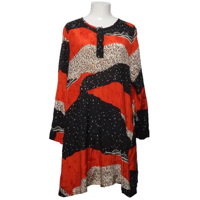 Jurk (Rood, Zwart, Meerkleurig) van Masai Viscose