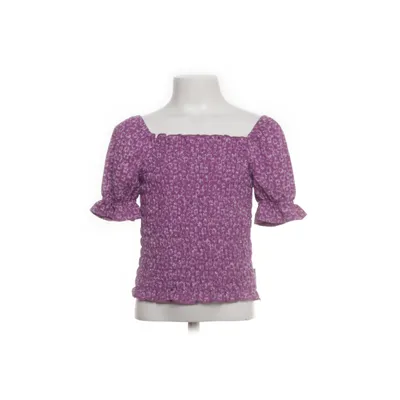 Top (Lila, Wit) van WE Elastaan, Gerecycled polyester