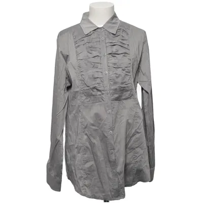 Chemise (Gris) de Jacqueline Riu Coton, Élasthane, Polyamide