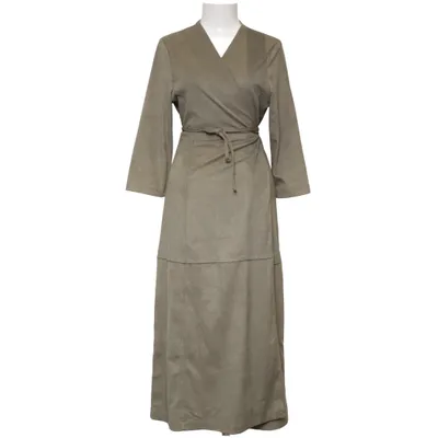 Wrap dress (Brown) from Yest Elastane, Polyester