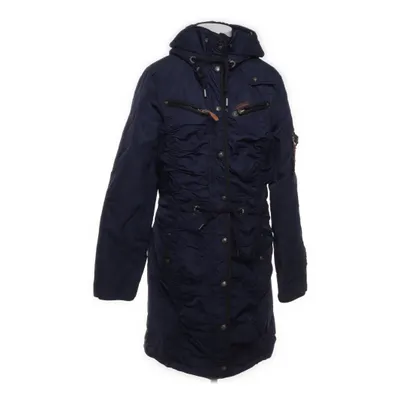 Manteau d'hiver (Bleu) de Dreimaster Acrylique, Coton, Fourrure, Polyamide, Polyester