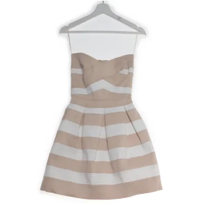 Klänning (Vit, Beige) från River Island Elastan, Polyester