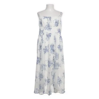 Jurk (Wit, Blauw) van Shein Polyester