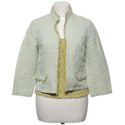 Blazer (Groen, Geel, Meerkleurig) van Marc Cain Katoen, Linnen