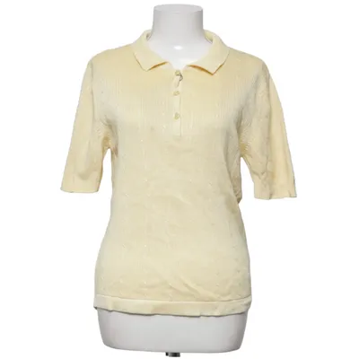 Polo shirt (Yellow) from Cappuccini by Desam Cotton, Viscose