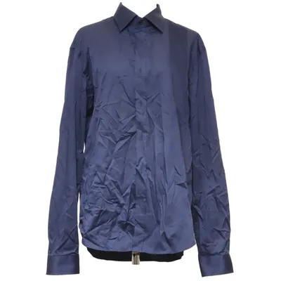 Shirt (Blauw) van Robbie Moor Katoen