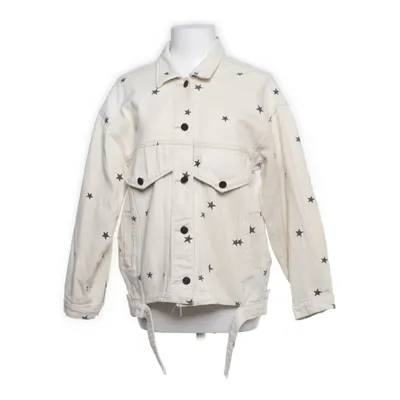 Denim jacket (Beige, Black) from Kaycee Cotton