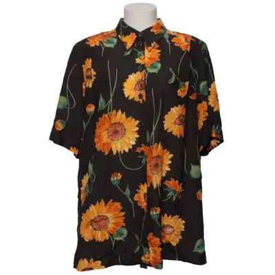 Short sleeve shirt (Black, Yellow, Green) from Doris Streich