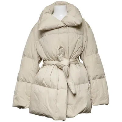Winterjas (Beige) van Acne Studios Katoen, Dons, Veer, Polyamide