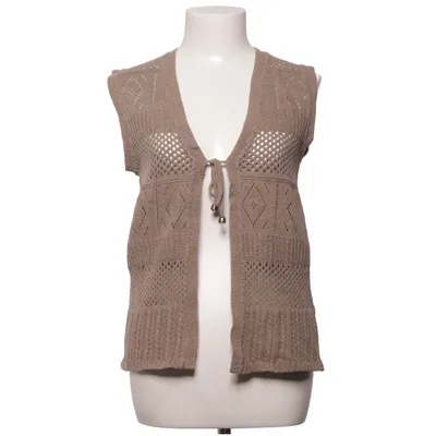 Gilet (Marron) de Laura Kent Acrylique, Coton