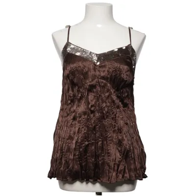 Pajama top (Brown, Silver) from VISUAL Polyester