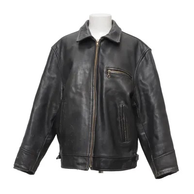Lederjacke (Schwarz) von Crocker