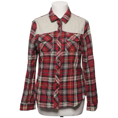 Flanellen overhemd (Rood, Zwart, Beige) van Bellfield Katoen
