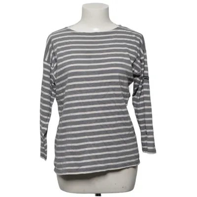 Long sleeve T-shirt (Gray, White) from Saint James