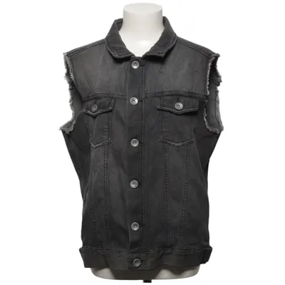 Gilet en jean (Gris) de Rocawear Coton