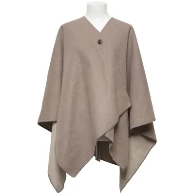Poncho (Brun, Beige) från JW Anderson x Uniqlo