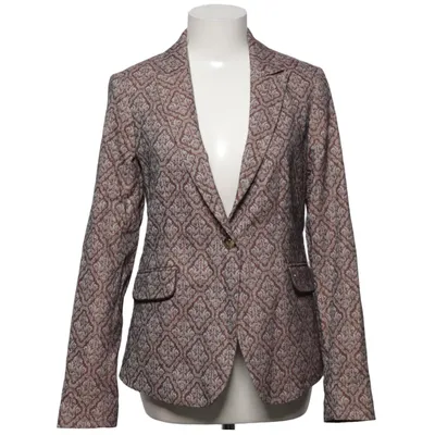 Blazer (Brown, Beige) from Mos Mosh Cotton, Elastane, Polyamide, Polyester