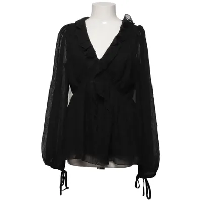 Bluse (Sort) fra NA-KD Elastan, Polyester