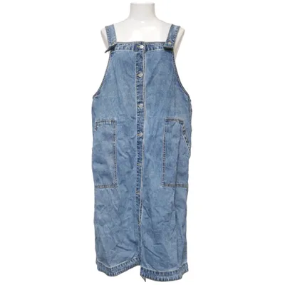 Dungaree dress (Blue) from Monki Cotton