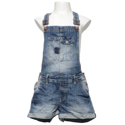 Latzhosen Shorts (Blau) von Detroit by Lindex Baumwolle, Elasthan
