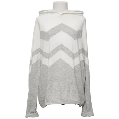 Hoodie (White, Gray) from Bogner Cashmere, Elastane, Polyamide, Viscose, Wool