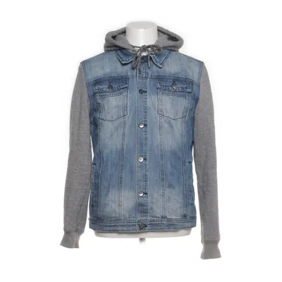 Hoodie (Gray, Blue) from Capsize Cotton, Polyester