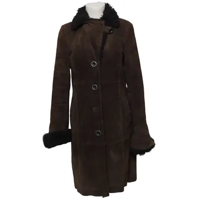 Shearling jacket (Brown, Black) from Jotama