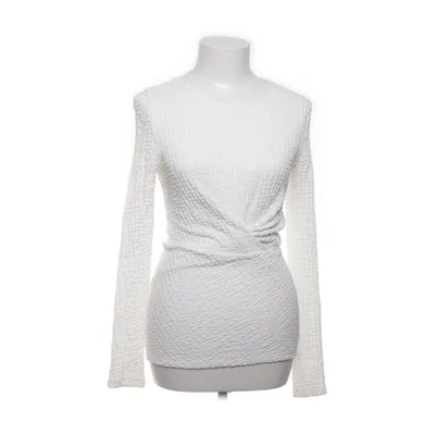 Lange mouwen shirt (Wit) van Zara Elastaan, Polyester