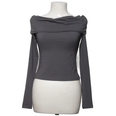 Top (Gray) from H&M Polyester, Elastane