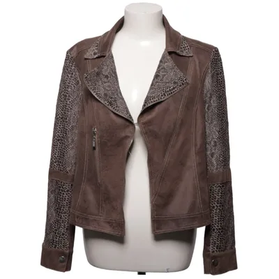 Veste de motard (Marron, Multicolore) de Extenzo Paris Élasthane, Polyamide, Polyester