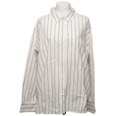 Shirt (Wit, Beige) van H&M Trend Katoen